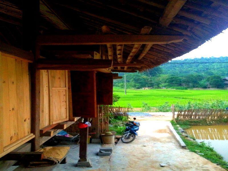 Thon Tha Tay Stilt House Apartment Ha Giang Exterior foto