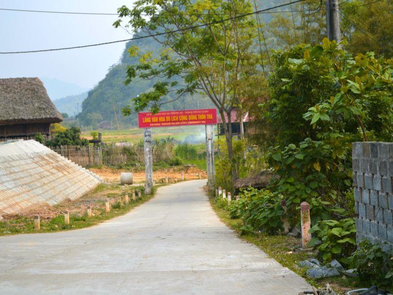 Thon Tha Tay Stilt House Apartment Ha Giang Exterior foto